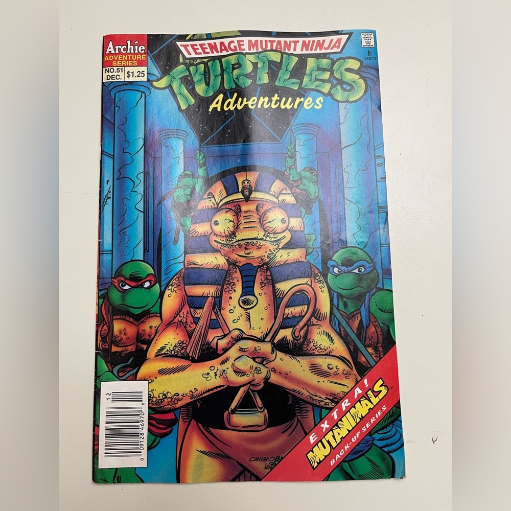 Vintage 1993 TMNT Adventures Comic Book
